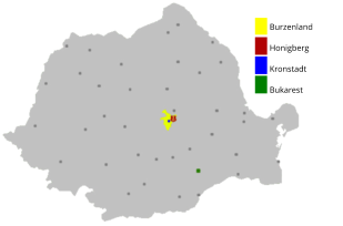 Burzenland Honigberg Kronstadt Bukarest
